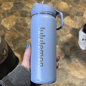 Lululemon Athletica Blue Water Bottle